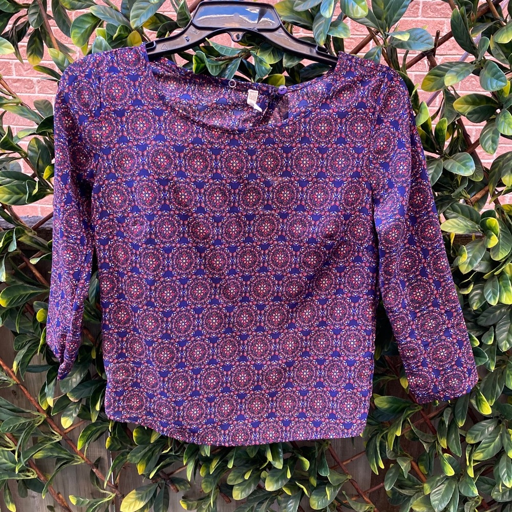Colourful printed Blouse